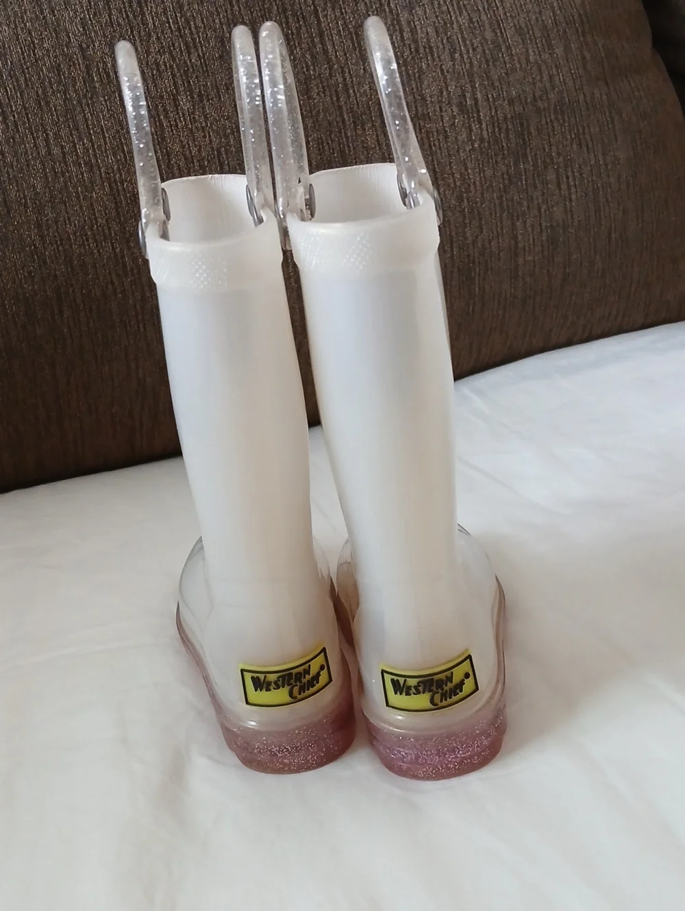 Western Chief Toddler Girls Light Up Rain Boots